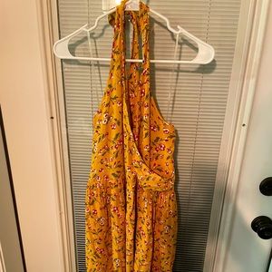 Xhilaration Floral Halter Dress